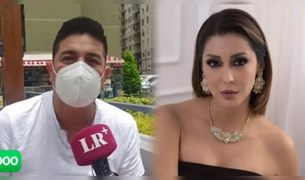 Leonard León hizo énfasis en que no permitirá que sigan difamando su persona. Foto: composición/captura video/Karla Tarazona/Instagram