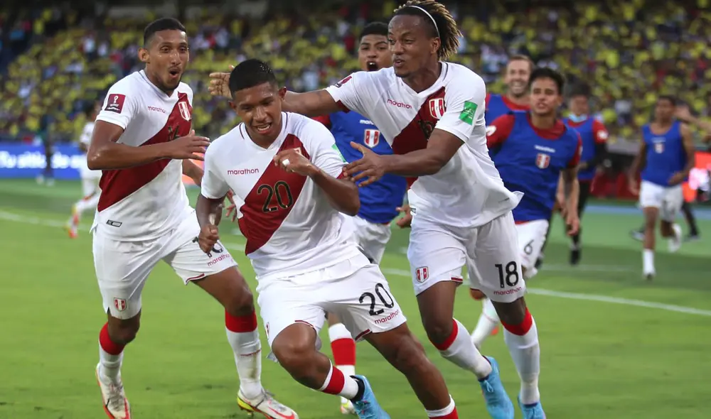 Perú ganó 1-0 a Colombia en su visita a Barranquilla y se ubica cuarto. Foto: FPF Perú ganó 1-0 a Colombia en su visita a Barranquilla y se ubica cuarto. Foto: FPF