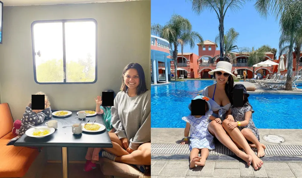 Andrea San Martín engríe a sus hijas con viaje al interior del país. Foto: Andrea San Martín/Instagram Andrea San Martín engríe a sus hijas con viaje al interior del país. Foto: Andrea San Martín/Instagram
