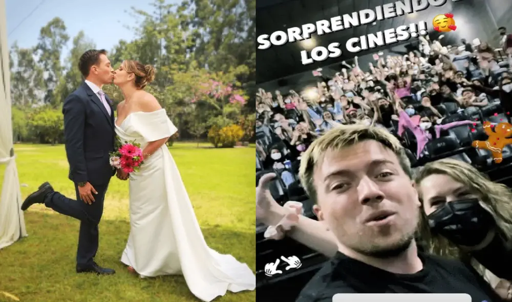 La pareja de esposos continúa su sueño cinematográfico. Foto: Yiddá Eslava/Julián Zucci/Instagram