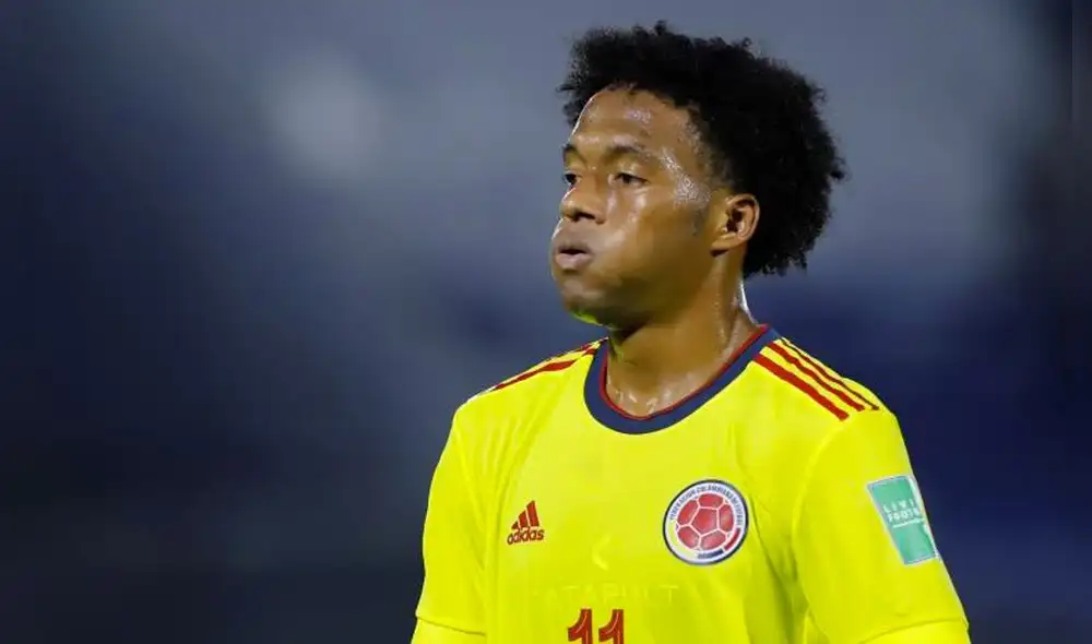 Juan Guillermo Cuadrado jugó dos mundiales con la selección colombiana. Foto: EFE Juan Guillermo Cuadrado jugó dos mundiales con la selección colombiana. Foto: EFE