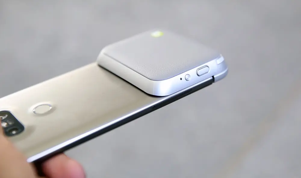 Los módulos del LG fueron una de las innovaciones olvidadas. Foto: Xataka Los módulos del LG fueron una de las innovaciones olvidadas. Foto: Xataka