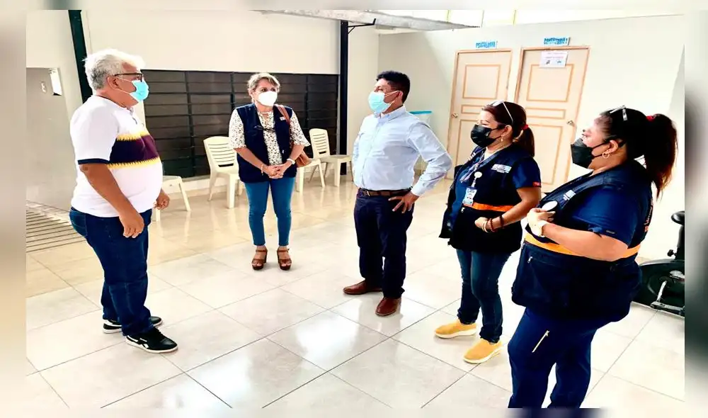 Autoridades de salud inspeccionaron local donde funcionará el tercer centro de salud mental comunitario de la región Tumbes. Foto: GORE Tumbes.