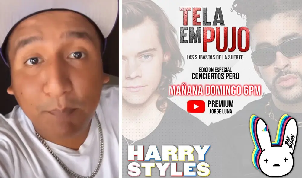 Jorge Luna, de Hablando huevadas, realizará una subasta especial en su canal oficial en YouTube. Foto: Jorge Luna/Instagram Jorge Luna, de Hablando huevadas, realizará una subasta especial en su canal oficial en YouTube. Foto: Jorge Luna/Instagram