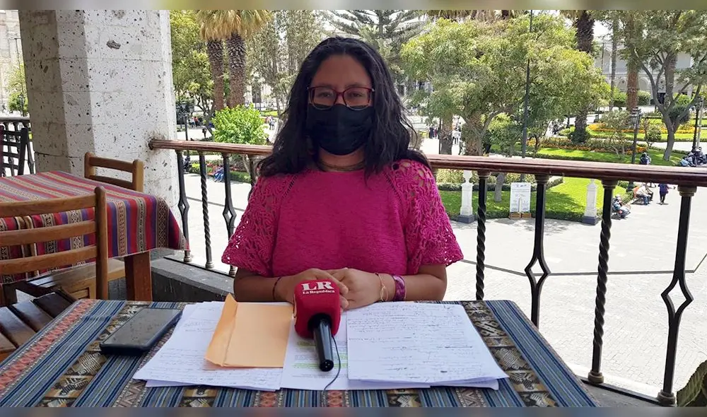 Para la coordinadora en defensa del valle de Tambo, Dilvia Gálvez, de ratificarse la sentencia, se criminalizaría la protesta. Foto: La República