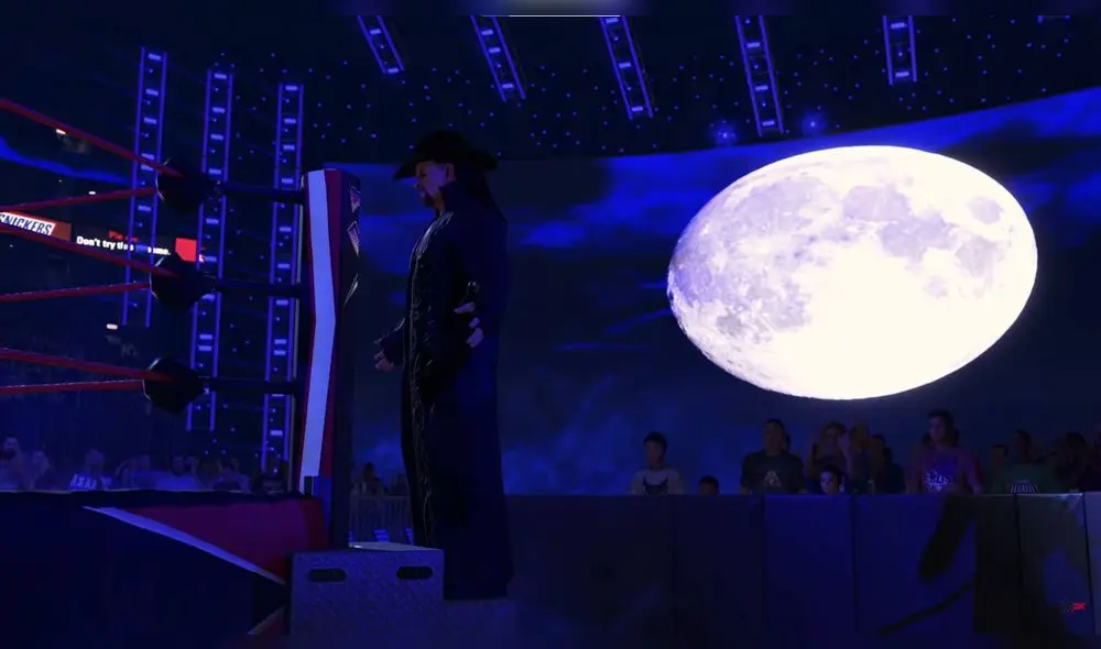 Se aprecian los rostros más reconocidos de la liga profesional de lucha libre. Foto: WWE 2K22