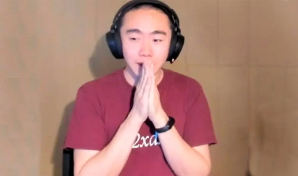 Esto pasó mientras transmitía un video en vivo. Foto: captura de YouTube Esto pasó mientras transmitía un video en vivo. Foto: captura de YouTube