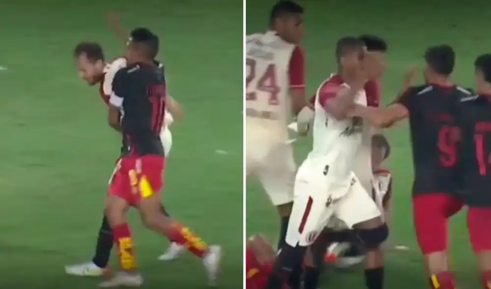 Universitario vs. Aucas se enfrentan en amistoso internacional. Foto: composición/ captura Gol Perú Universitario vs. Aucas se enfrentan en amistoso internacional. Foto: composición/ captura Gol Perú