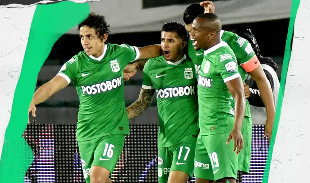 El Verde logró un triunfo importante de visita. Foto: Twitter Atlético Nacional.