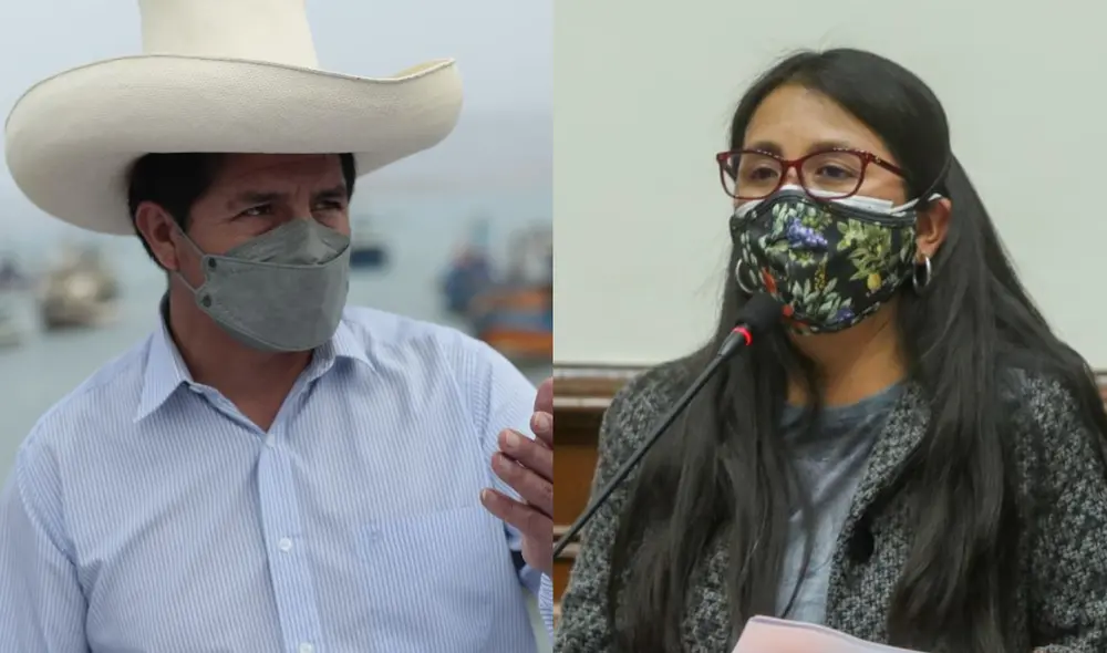 La parlamentaria de Juntos por el Perú lamentó la renuncia de Avelino Guillén al Ministerio del Interior. Foto: Congreso / Presidencia La parlamentaria de Juntos por el Perú lamentó la renuncia de Avelino Guillén al Ministerio del Interior. Foto: Congreso / Presidencia