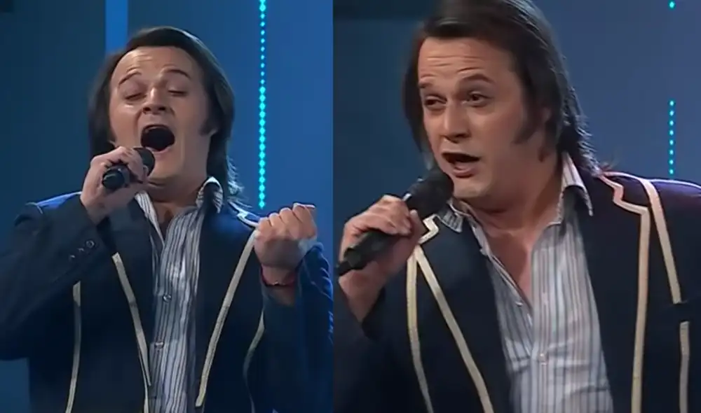 'Nino Bravo' es parte del top 5 finalistas de Yo soy: grandes batallas internacional 2022. Foto: Yo soy/captura