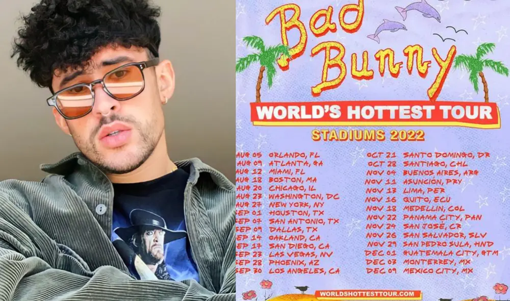 El día de hoy comienza la venta general de entradas para el concierto de Bad Bunny en Perú. Foto: Difusión