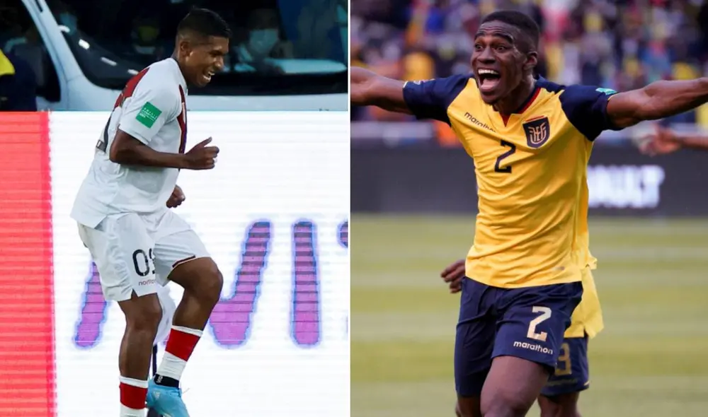 Perú y Ecuador buscan la clasificación al Mundial Qatar 2022. La Bicolor tiene 20 puntos y la 'Tri' 24. Foto: composición EFE Perú y Ecuador buscan la clasificación al Mundial Qatar 2022. La Bicolor tiene 20 puntos y la 'Tri' 24. Foto: composición EFE