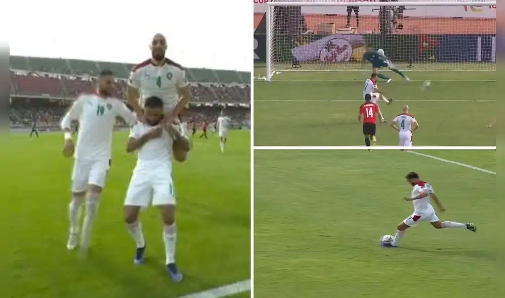 Marruecos busca dar el golpe ante el favorito Egipto. Foto: captura ESPN