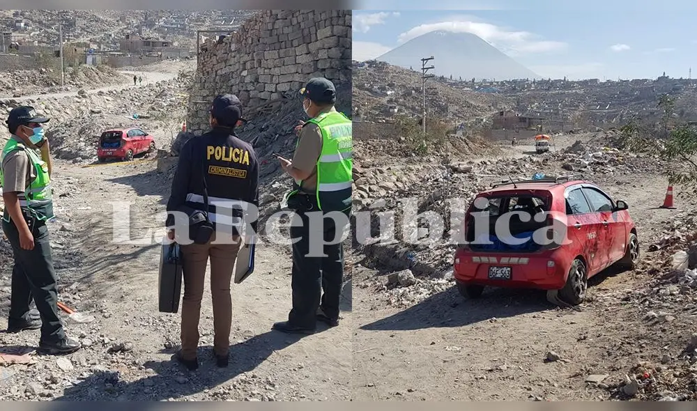 El vehículo de placa D6F - 563, está inscrito en Sunarp a nombre de Martha Apaza Tenorio. Foto: composición LR/LR El vehículo de placa D6F - 563, está inscrito en Sunarp a nombre de Martha Apaza Tenorio. Foto: composición LR/LR