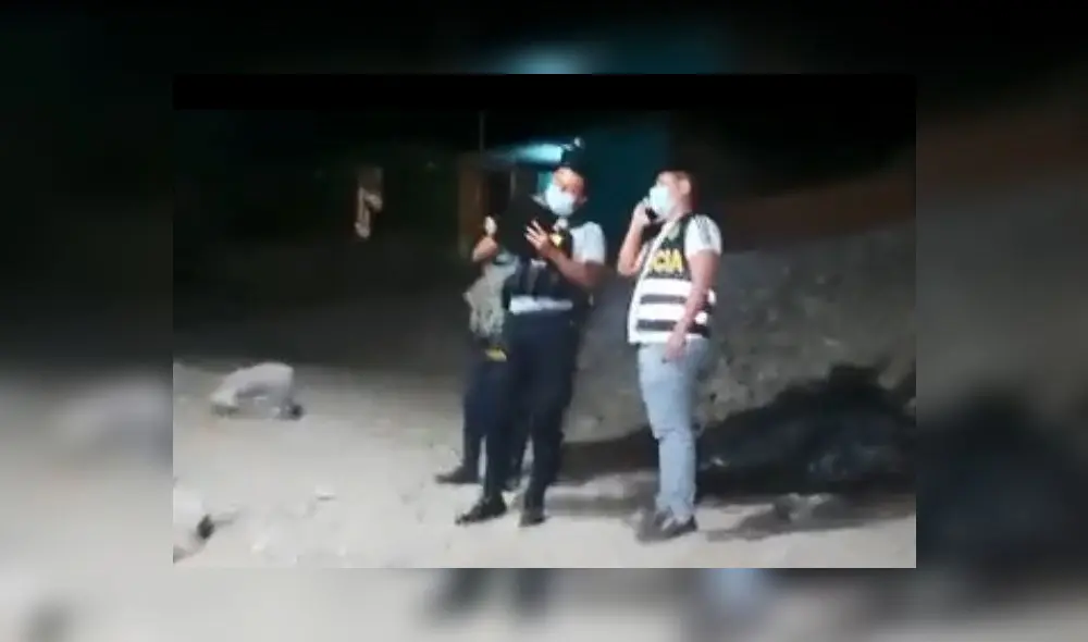 Los familiares se mostraron consternados con la muerte del menor. Foto: captura video Radio Ke Buena