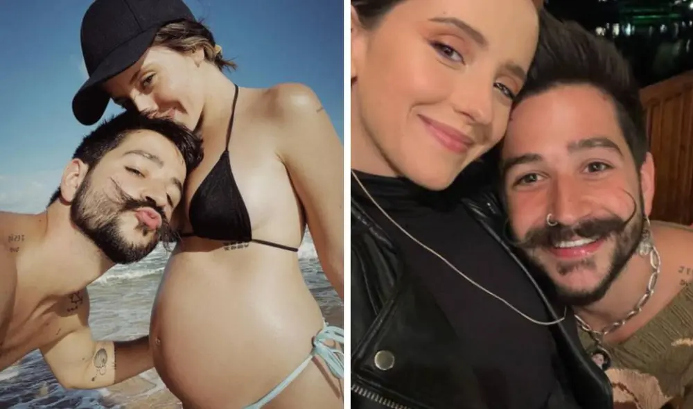 Evaluna Montaner y Camilo anunciaron que tendrán un bebé con el estreno de su canción Índigo. Foto: Instagram