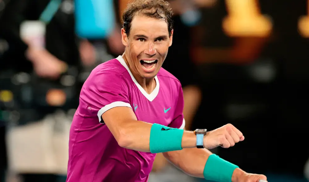 Rafael Nadal obtuvo su Grand Slam número 21 tras ganar el Australian Open 2022. Foto: AFP