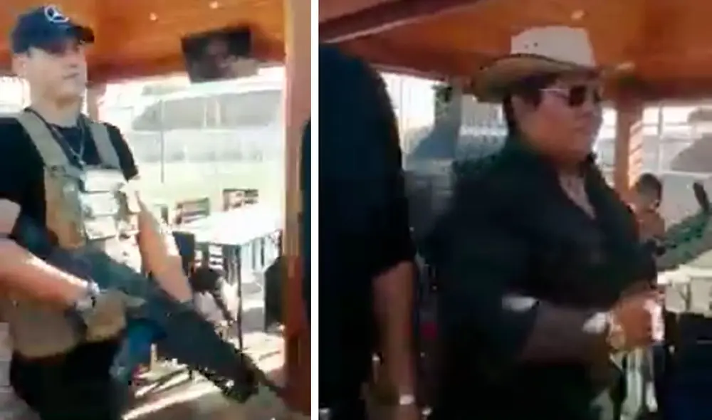 El jefe de policía añadió que las armas incautadas son réplicas elaboradas que se utilizan para airsoft, una práctica recreativa de estrategia militar. Foto: captura-Facebook El jefe de policía añadió que las armas incautadas son réplicas elaboradas que se utilizan para airsoft, una práctica recreativa de estrategia militar. Foto: captura-Facebook