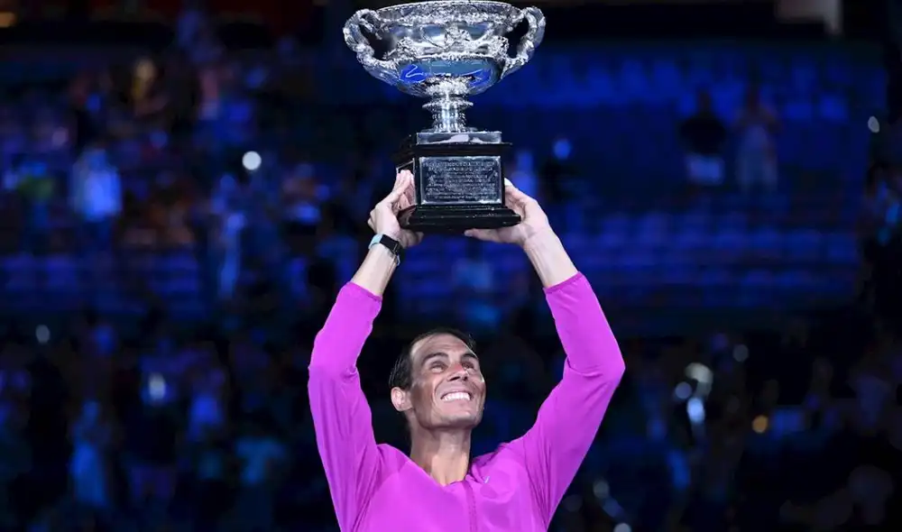 A sus 35 años, Nadal sigue haciendo historia en el tenis. Deja atrás a 'Nole' y a Federer en títulos de Grand Slam. Foto: EFE A sus 35 años, Nadal sigue haciendo historia en el tenis. Deja atrás a 'Nole' y a Federer en títulos de Grand Slam. Foto: EFE