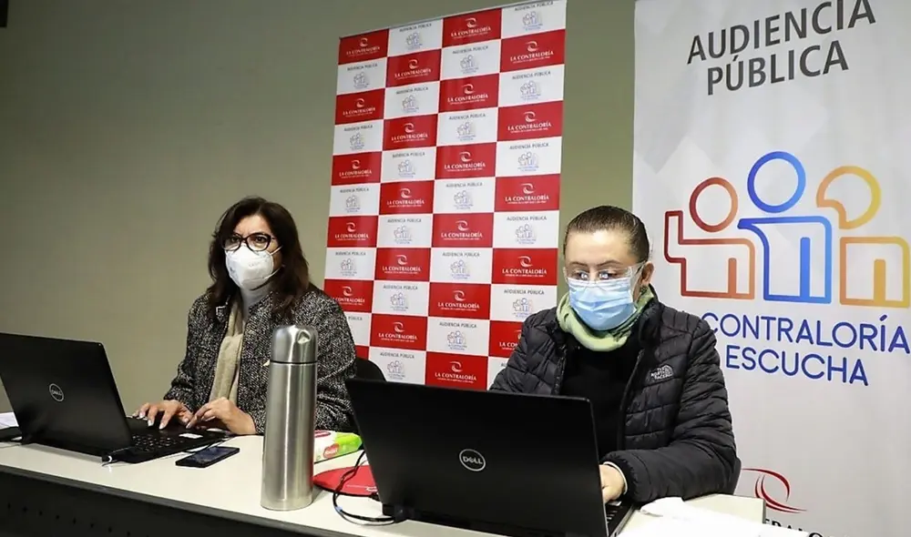 Contraloría implementos audiencias virtuales por la COVID-19. Foto: Contraloría Contraloría implementos audiencias virtuales por la COVID-19. Foto: Contraloría