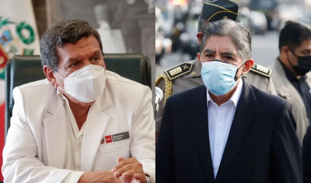 El ministro Hernando Cevallos también confía en que los presuntos ascensos irregulares en la PNP “se aclaren rápidamente”. Foto: composición/La República El ministro Hernando Cevallos también confía en que los presuntos ascensos irregulares en la PNP “se aclaren rápidamente”. Foto: composición/La República