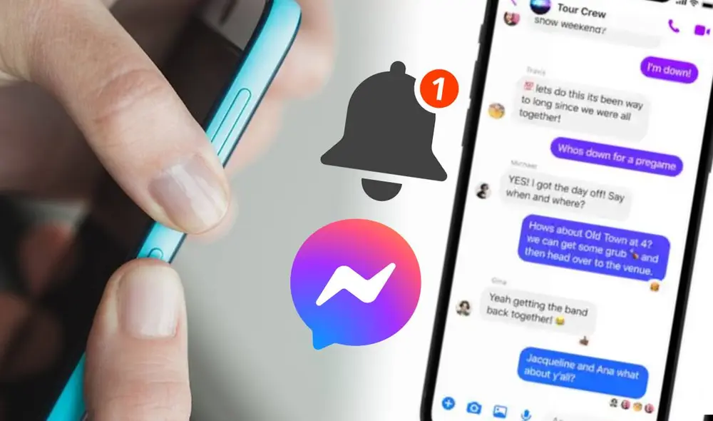Tras muchas sospechas de que llegaría a WhatsApp e Instagram, ahora se ha confirmado que Messenger será la primera app de Meta que avisará a los usuarios cuando alguien realice un screenshot de sus conversaciones. Foto: Composición LR