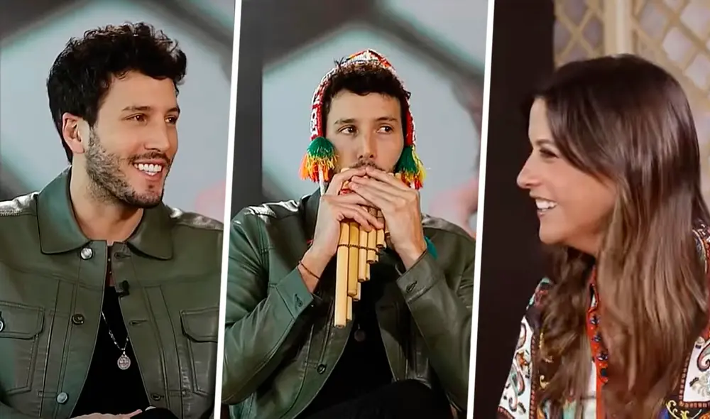 Sebastián Yatra y Pía Copello. Foto: composición/captura de YouTube