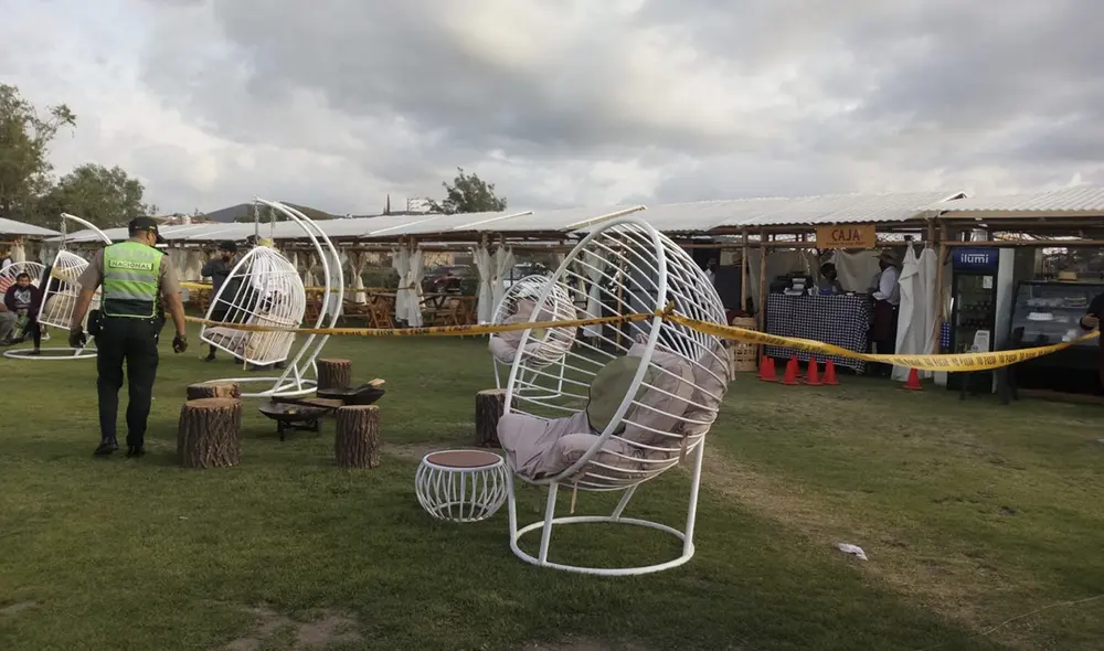 Miembros de la Policía Nacional estuvieron en el recinto para las investigaciones. Foto: Facebook Coco Rivera Miembros de la Policía Nacional estuvieron en el recinto para las investigaciones. Foto: Facebook Coco Rivera