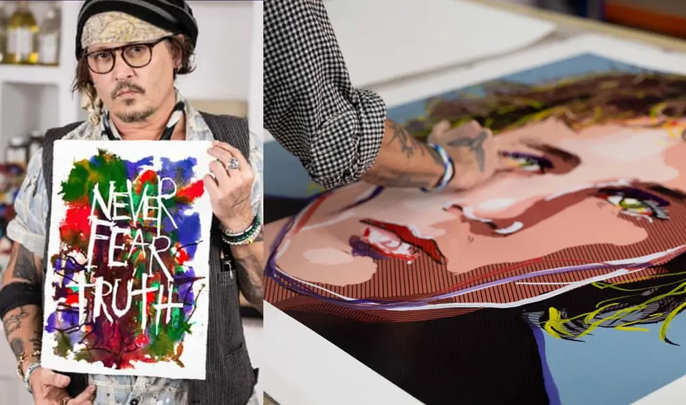 La NFT Never Fear Truth de Johnny Depp incluye 11.111 piezas. Foto: Never Fear Truth