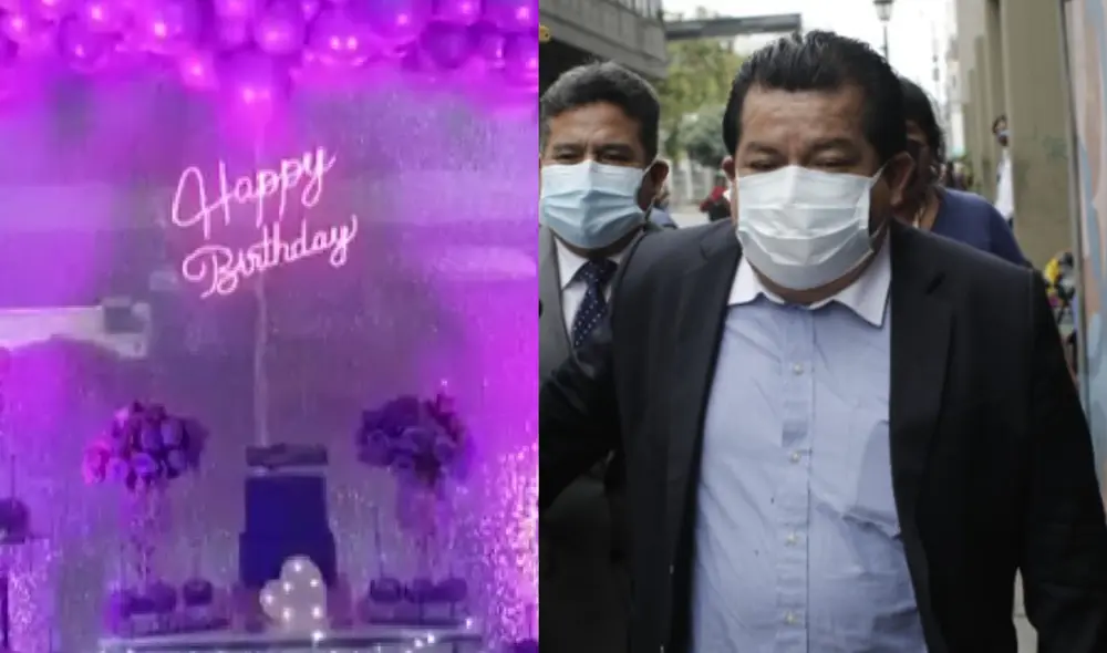 La fiesta de la hija de Bruno Pacheco se celebró con una lujosa decoración. Foto: composición LR