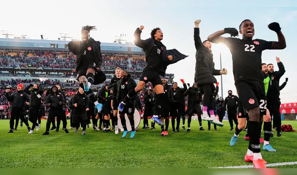 Canadá está cerca de clasificar a un mundial después de 36 años. Foto: Selección de Canadá Canadá está cerca de clasificar a un mundial después de 36 años. Foto: Selección de Canadá