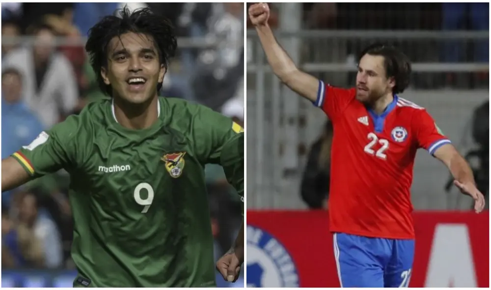 Marcelo Martins Moreno y Ben Brereton buscarán ser los goleadores del partido. Foto: composición LR/AFP