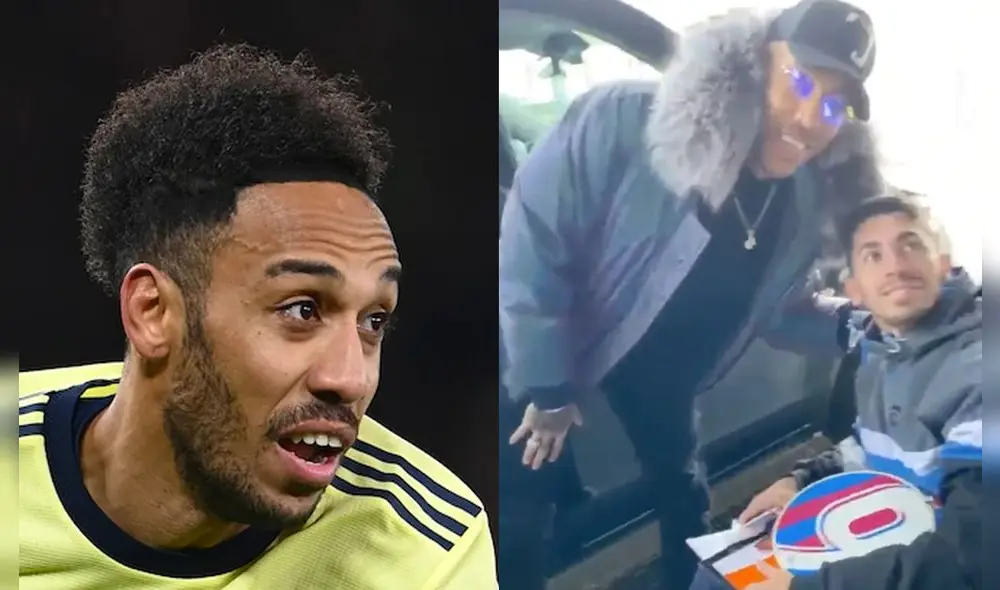 Aubameyang dejaría el Arsenal después de 5 temporadas. Fotos: composición LR/DirecTV Sports/captura ESPN