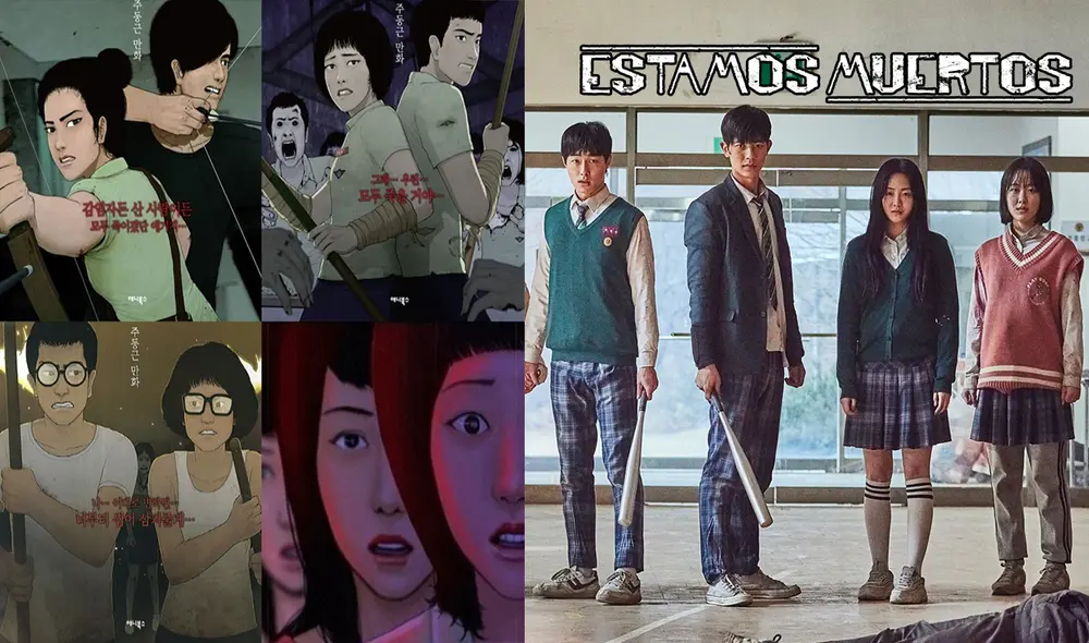 Estamos muertos tiene 12 capítulos y está disponible en Netflix. Foto: composición/Netflix