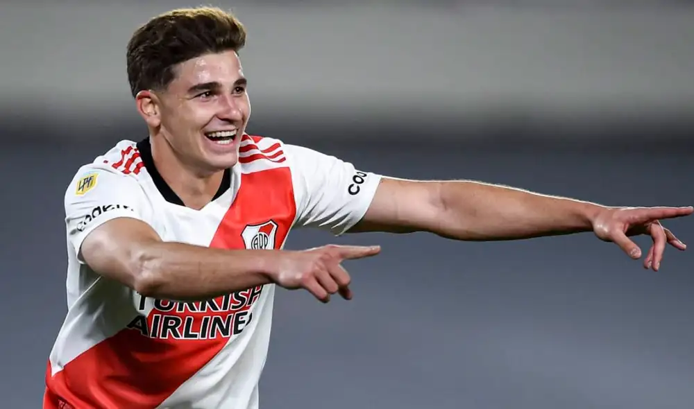 Julian Álvarez fue el goleador de River Plate en el torneo pasado. Foto: TyC Sports Julian Álvarez fue el goleador de River Plate en el torneo pasado. Foto: TyC Sports