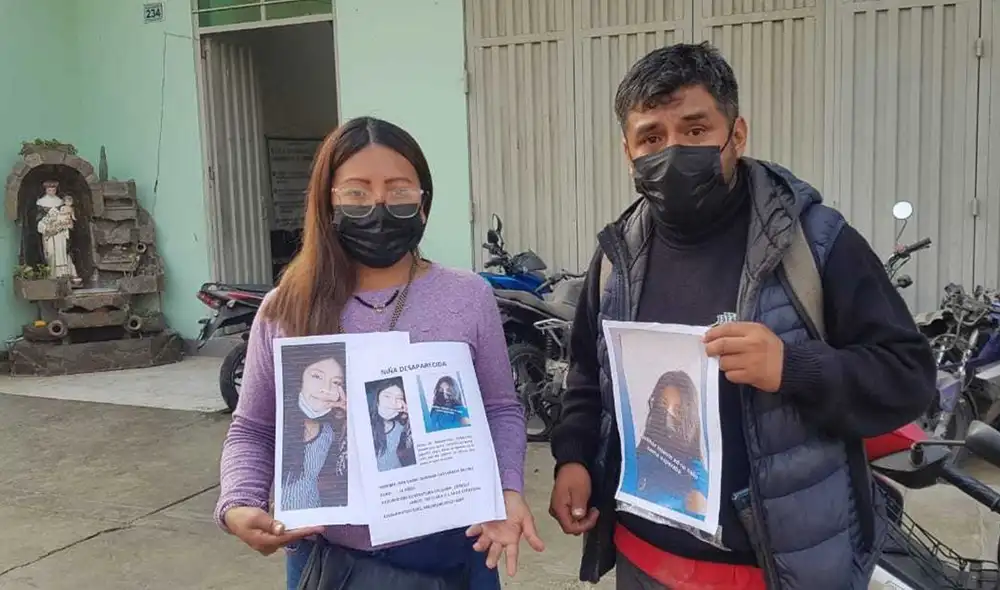 Los padres de Mia Kaori piden apoyo de la PNP de San Juan de Lurigancho para encontrarla. Foto: Deysi Portuguez/URPI-LR Los padres de Mia Kaori piden apoyo de la PNP de San Juan de Lurigancho para encontrarla. Foto: Deysi Portuguez/URPI-LR