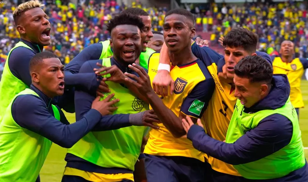 Ecuador tiene 24 puntos en la tabla de las Eliminatorias Qatar 2022. Está cerca de clasificar. Foto: @LaTri