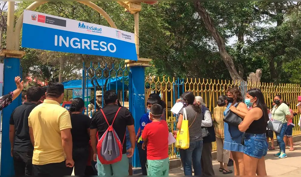 EsSalud, ante este panorama, solicitó más vacunas para los menores. Foto: Rosa Quincho/URPI-LR EsSalud, ante este panorama, solicitó más vacunas para los menores. Foto: Rosa Quincho/URPI-LR