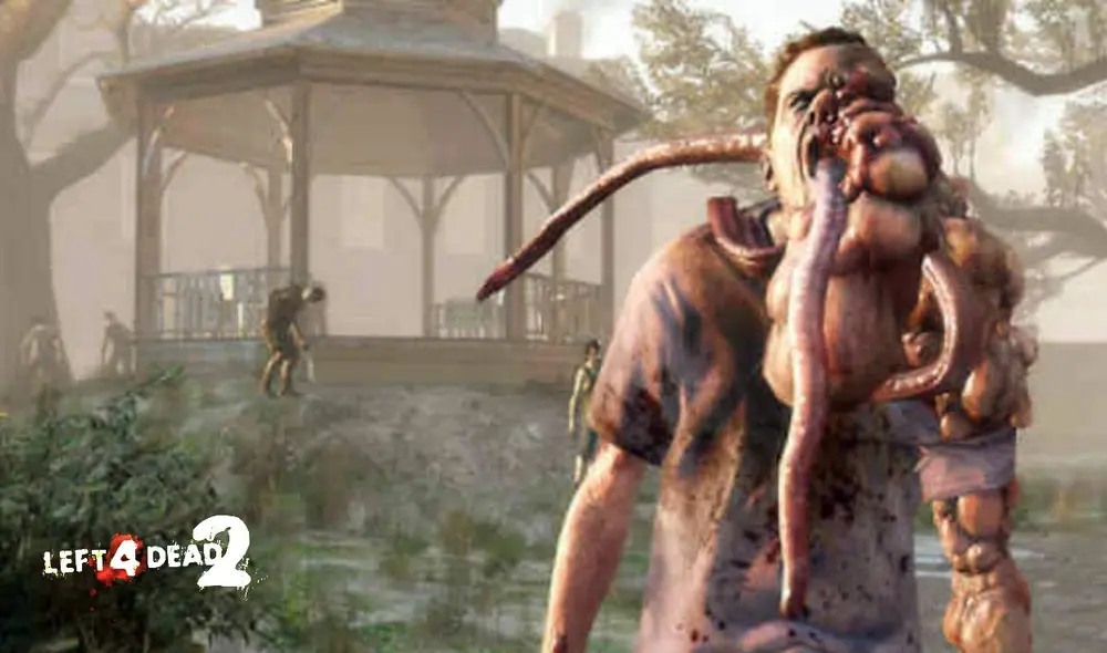 El Smoker es una pieza vital para mantener a raya y sin avance al equipo rival en las partidas 'versus' de Left 4 Dead 2. Foto: Valve