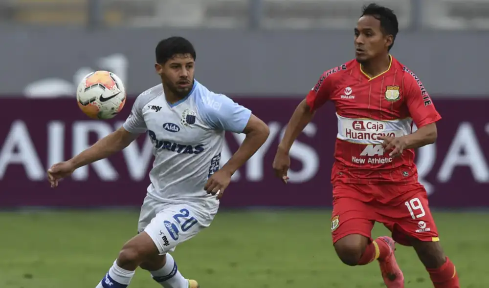 Marcos Lliuya juega en Sport Huancayo desde el 2015. Foto: AFP Marcos Lliuya juega en Sport Huancayo desde el 2015. Foto: AFP