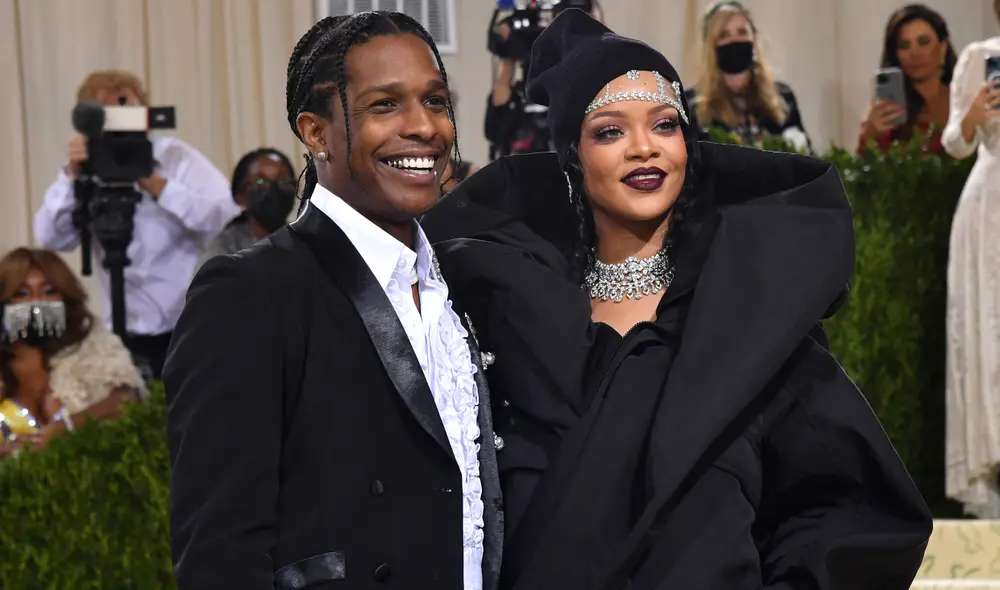 Rihanna y A$AP Rocky se conocieron en el 2012, cuando trabajaron en el tema "Cockiness (Love it)". Foto: AFP