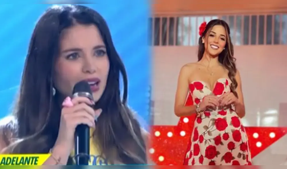 Flavia Laos dijo que volvería a abrazar a Luciana Fuster en caso se enfrente en una nueva competencia contra ella. Foto: composición/captura América TV/Luciana Fuster/Instagram Flavia Laos dijo que volvería a abrazar a Luciana Fuster en caso se enfrente en una nueva competencia contra ella. Foto: composición/captura América TV/Luciana Fuster/Instagram