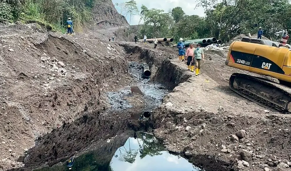 Organizaciones indígenas y oenegés ambientalistas han denunciado el daño a las fuentes de agua en Ecuador. Foto: AFP Organizaciones indígenas y oenegés ambientalistas han denunciado el daño a las fuentes de agua en Ecuador. Foto: AFP