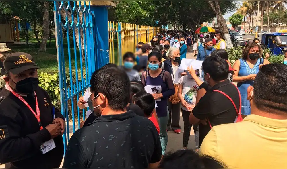 Jornada de inmunización continuará este jueves o viernes. Foto: Rosa Quincho/URPI-LR