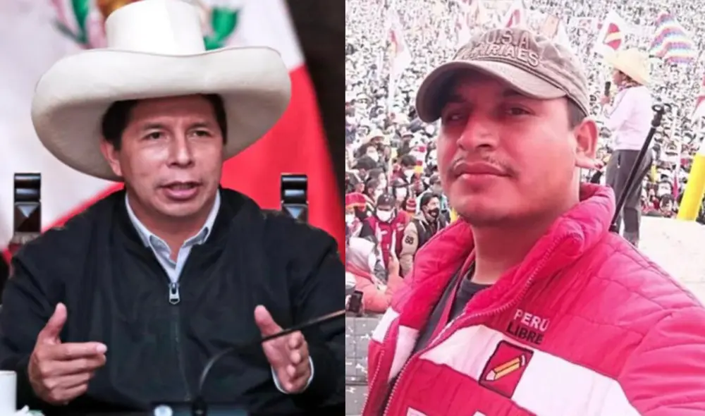 El presidente Pedro Castillo y Fray Vásquez Castillo, en la campaña electoral El presidente Pedro Castillo y Fray Vásquez Castillo, en la campaña electoral