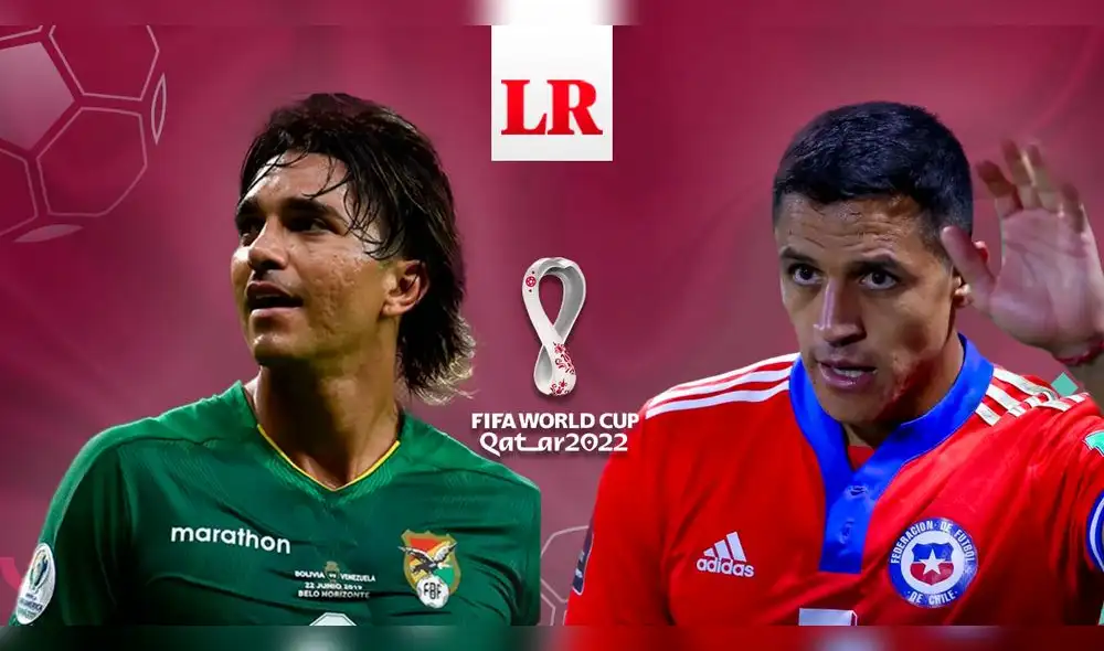 Bolivia vs. Chile por la jornada 16 de las Eliminatorias Qatar 2022. Foto: composición GLR Bolivia vs. Chile por la jornada 16 de las Eliminatorias Qatar 2022. Foto: composición GLR