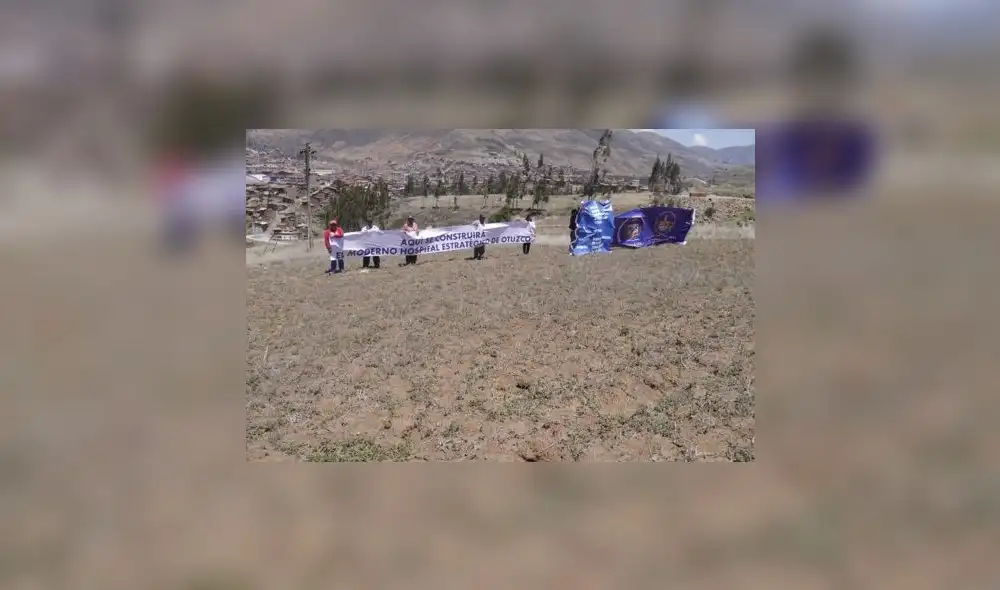 Terreno donde se construirá hospital es de 8.000 m2. Foto: GRLL