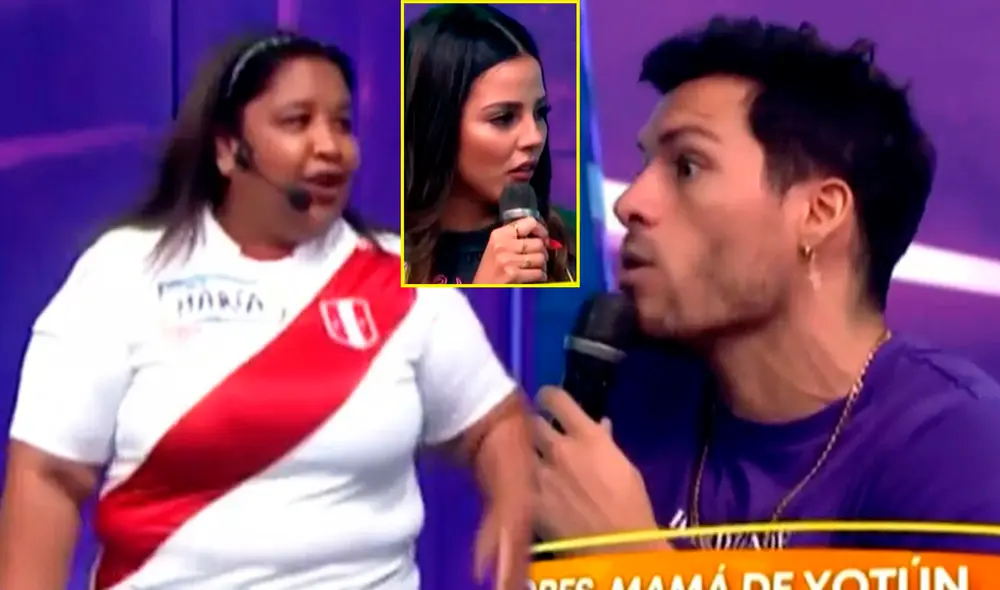 Patricio Parodi y Luciana Fuster vivieron un incómodo momento. Foto: capturas América TV