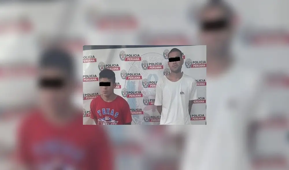 Sujetos fueron conducidos a la Comisaría de Pacasmayo. Foto: PNP